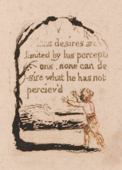 There Is No Natural Religion, Plate 7 by William Blake